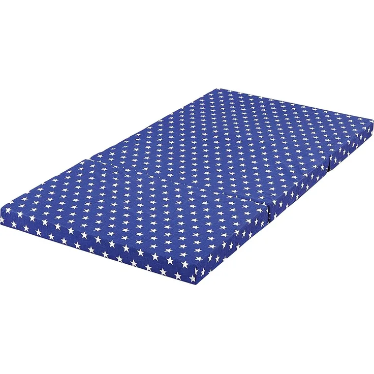 IWH 'Star' Kinder-Reisematratze 60x120 cm blau