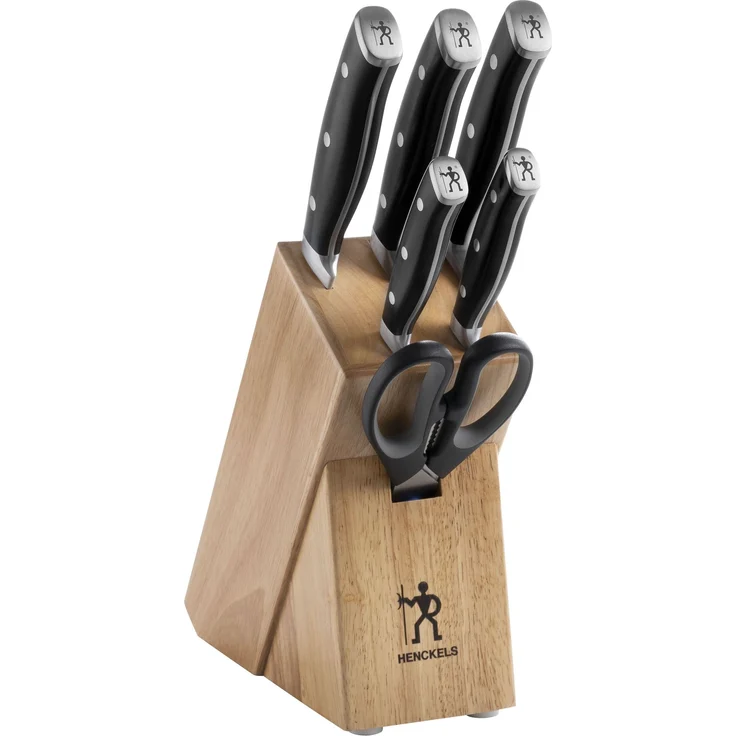 Messerblock Henckels by ZWILLING ACCENT bunt Messerset Küchenmesser Blockhalter Messerhalter – Bild 2