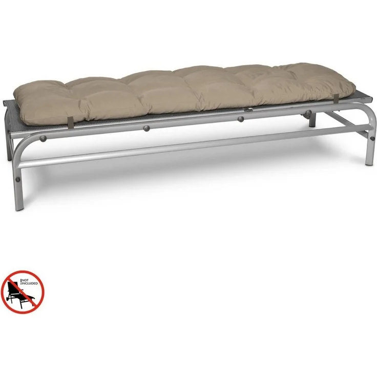 Beautissu Rollliegen Auflage Flair RL Natur, 190 x 60 x 8 cm – Bild 4
