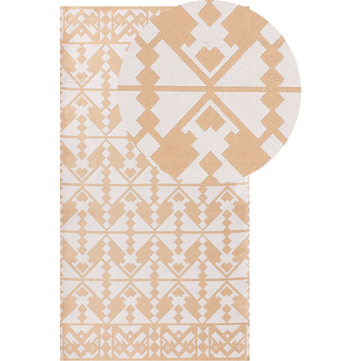 Outdoorteppich BALASORE Beige 80 x 150 cm