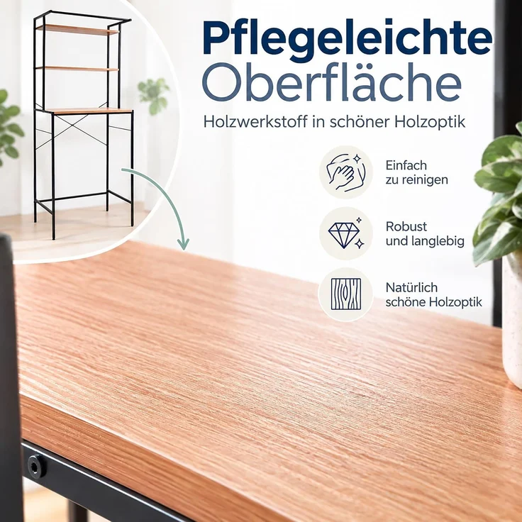 Relaxdays Waschmaschinenregal 3 Ablagen – Bild 10