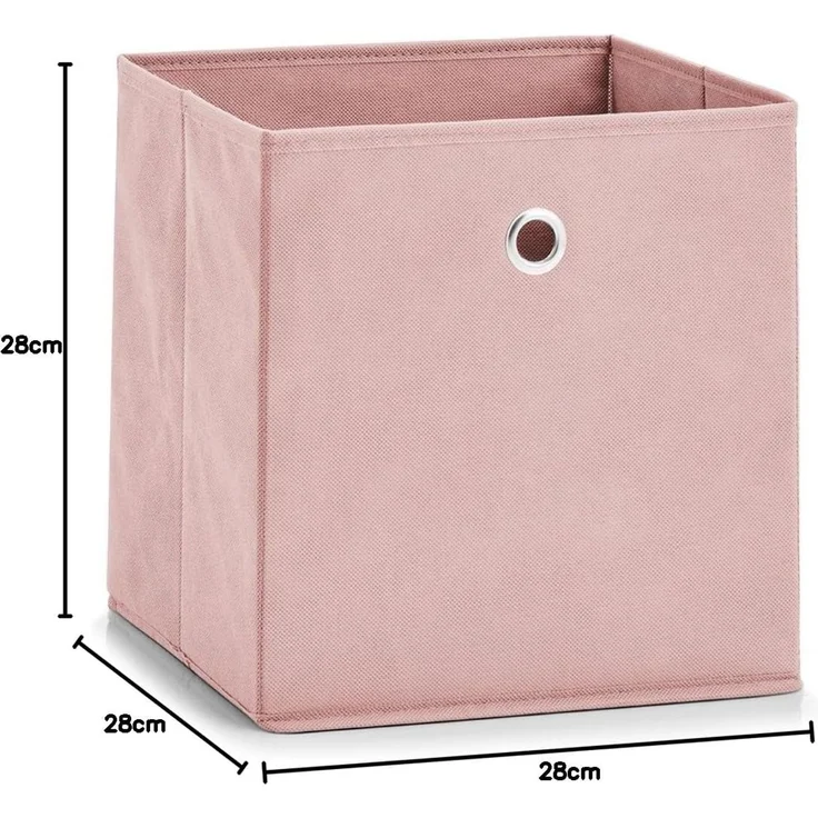 Aufbewahrungsbox mit Griffloch, Vlies - Rosé – Bild 4