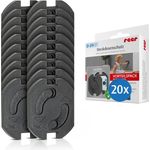 REER Steckdosensicherung schwarz 20Stück