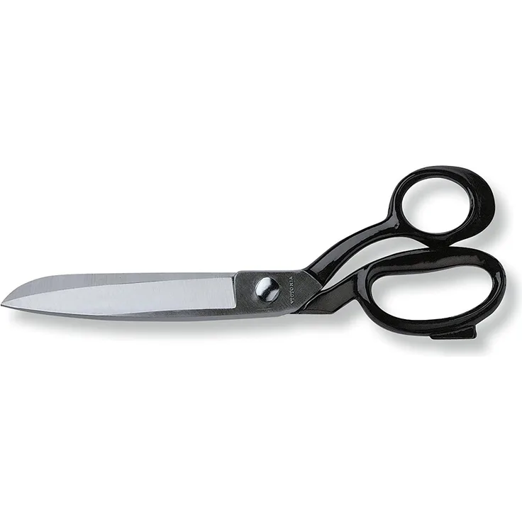 Victorinox Zuschneidschere, 26 cm Gesamtlänge, Fein poliert, Lackiert, Geschmiedet, Edelstahl, Rostfrei, schwarz