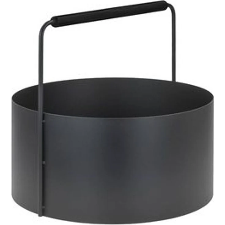 blomus 'ASHI' Feuerholzkorb, Stahl schwarz, 45 x 22.3 x 45 cm – Bild 6