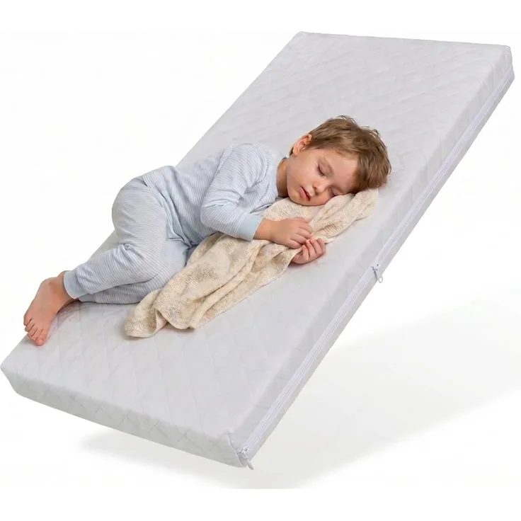 Kids Collective Kindermatratze SMART, Babymatratze 80x160 cm mit abnehmbarem Bezug, waschbar bei 60°C für Kinderbett, 160x80 cm, 8cm hoch, eco5 Zertifiziert