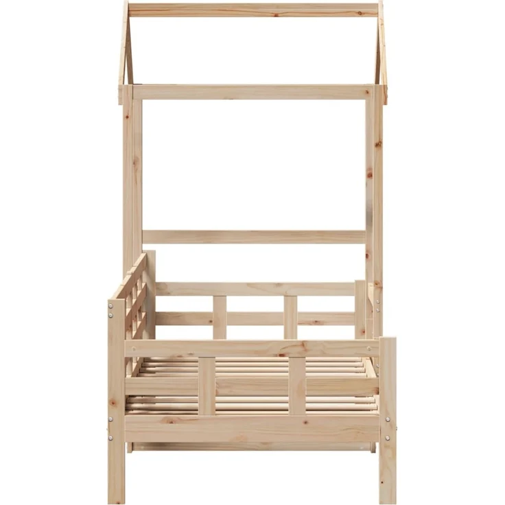 vidaXL Tagesbett mit Dach 80x200 cm Massivholz Kiefer 3282326 – Bild 6