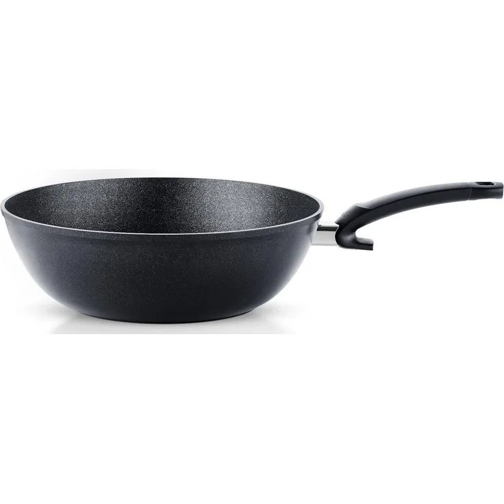 Fissler Wok Adamant® Wok 30cm, Aluminium (1-tlg), cookstar Allherdboden, adamant Antihaftversiegelung