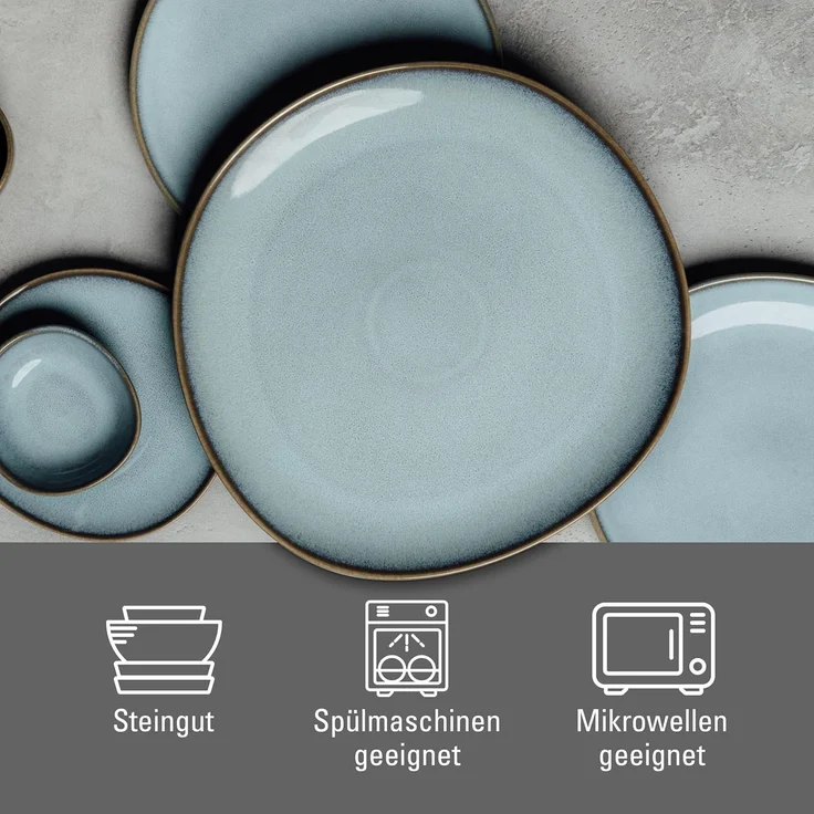 like. by Villeroy & Boch Lave glacé Servierplatte ø 32 cm - DS – Bild 3