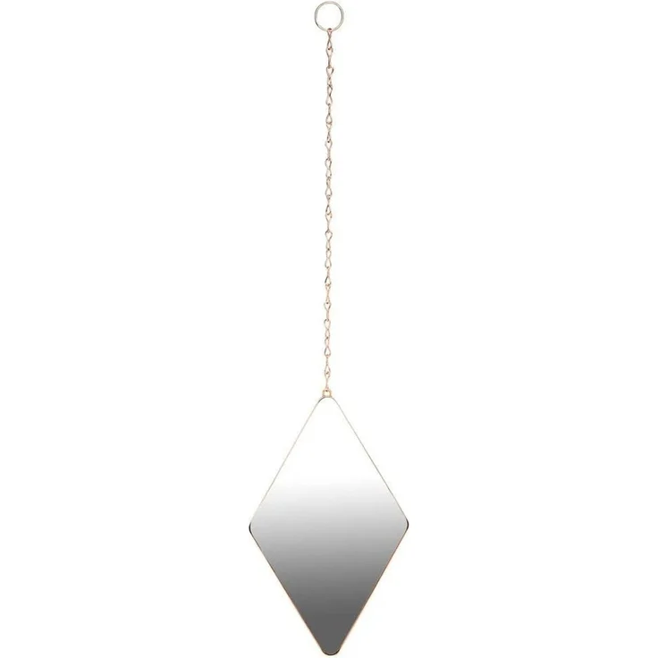 Umbra Dima Wandspiegel, Wand Spiegel, Dekorationsspiegel, Dekospiegel, Glas / Metall, Kupfer, 28. 7 cm, 358777-880