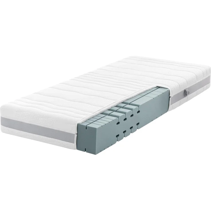 Komfortschaummatratze Comfortmatratze Komfort-MED mit RAVOTEX Funkti.., RAVENSBERGER Matratzen, 22 cm hoch, Ergonomisch, gute Stützkraft, 7 Zonen, Made in Germany