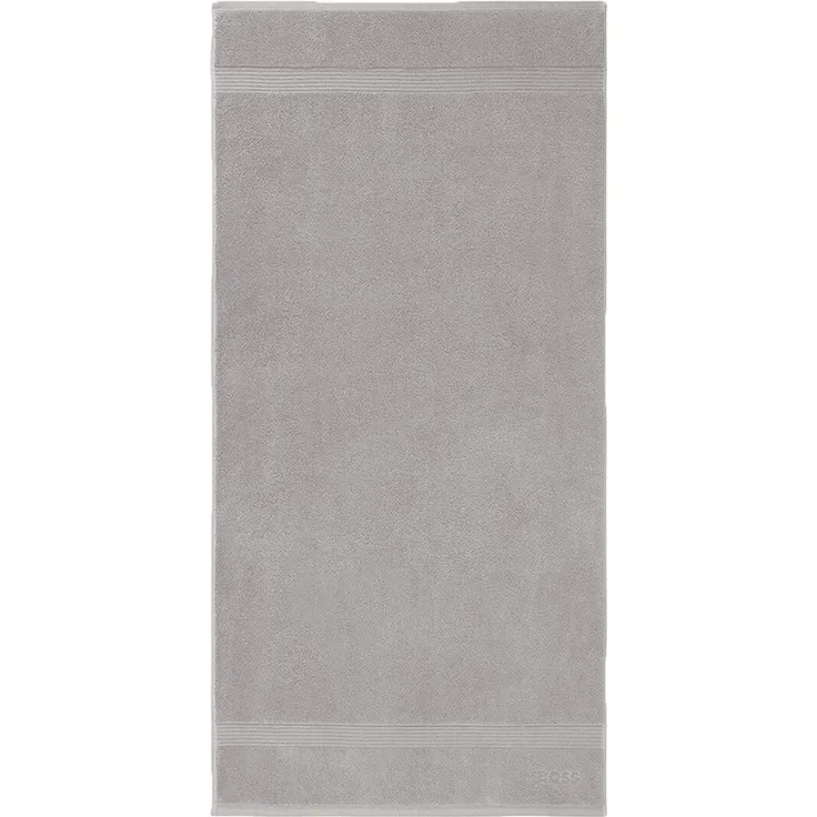 Hugo Boss Home Frottier Handtücher Loft|Duschtuch 70x140 cm| silver