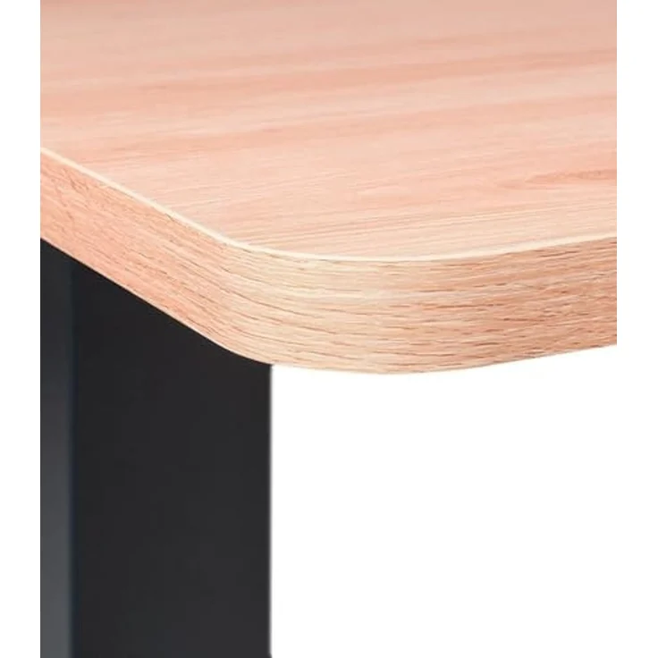 Schreibtisch 300.001760, Schwarz, Holzfarben, 120 x 73 x 60 cm – Bild 4