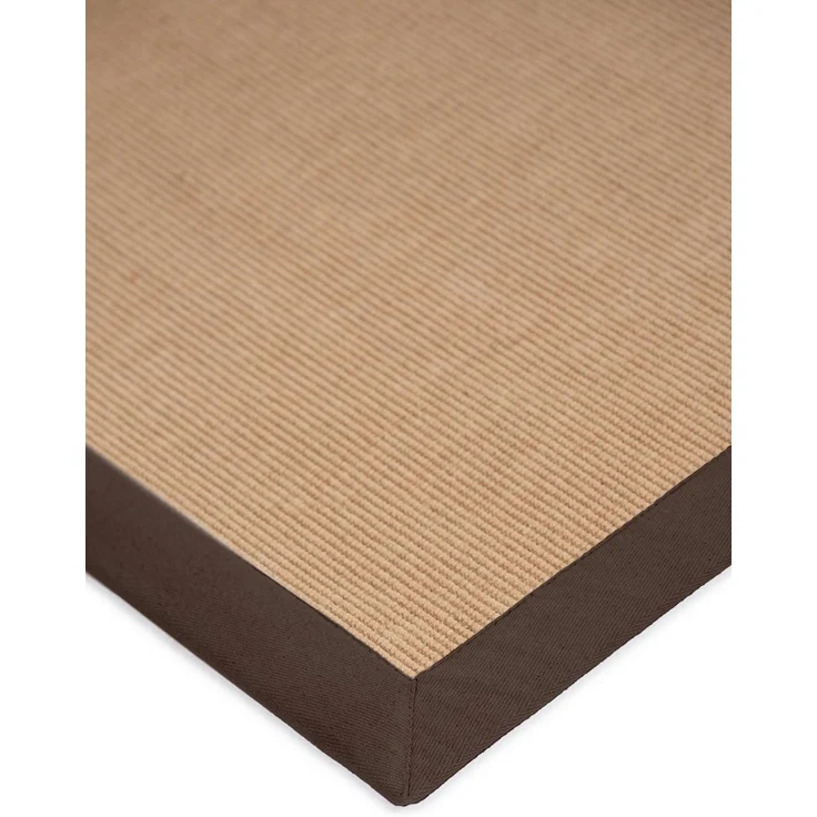 carpetfine Sisalteppich Sisal, rechteckig, Höhe: 5 mm, mit farbiger Bordüre, Anti Rutsch Rückseite – Bild 9