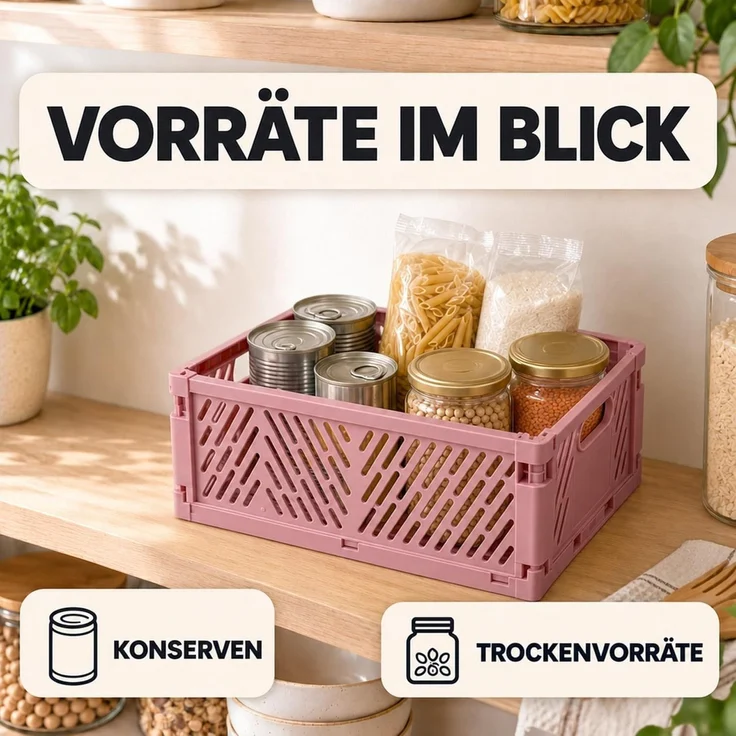 Relaxdays Klappbox 4er Set – Bild 10