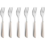 Kuppels PRISMA Kuchengabel Set 6-teilig baumwolle mattiert