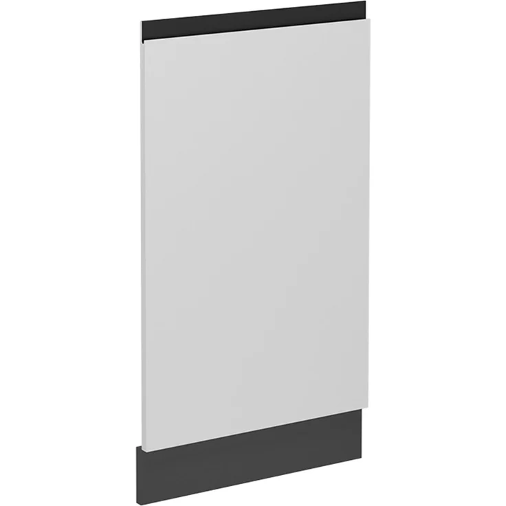 Geschirrspülblende R-Line Weiß 45 cm J-Shape ohne Arbeitsplatte Vicco – Bild 1