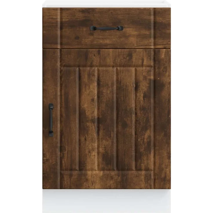 vidaXL Küchen-Unterschrank Lucca Räuchereiche Holzwerkstoff 853722 – Bild 3