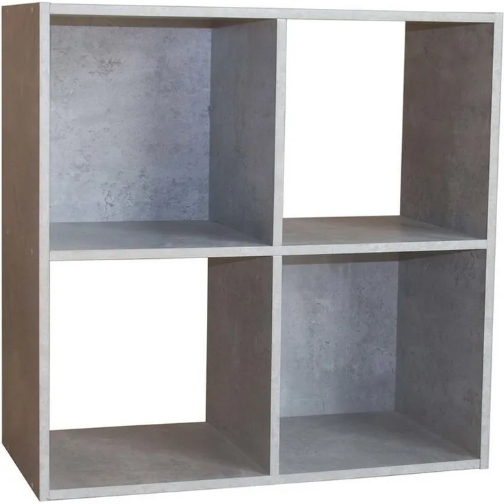 HTI-Line Bücherregal Regal Thekla 6060, Stück 1-tlg, Standregal Bücherregal Raumteiler 4 Regalfächer