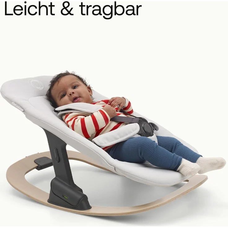 Bugaboo Giraffe Wippstuhl Gestell Neutral Wood Holz natur – Bild 8