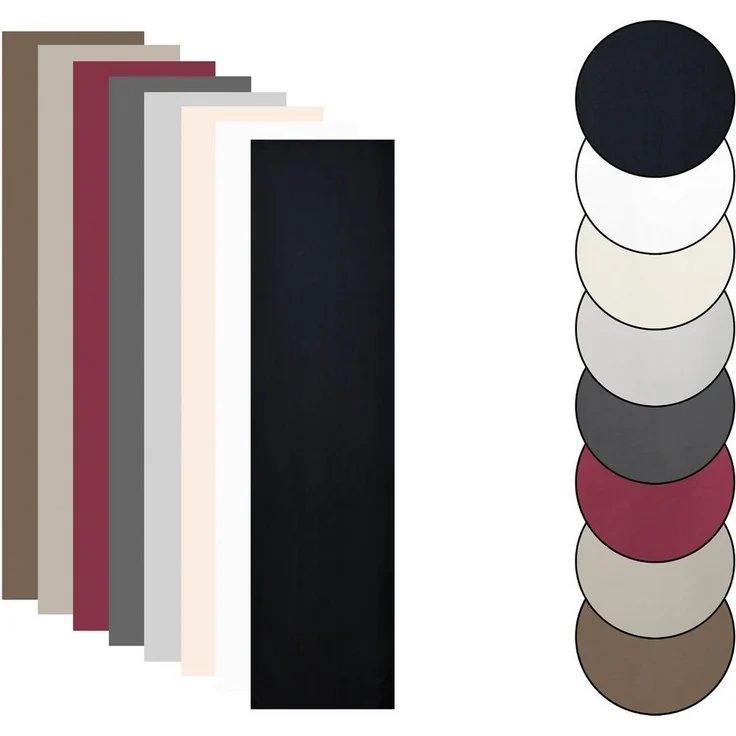 Brilliant Schiebegardine Blickdicht / 60x245cm, Store – Bild 5