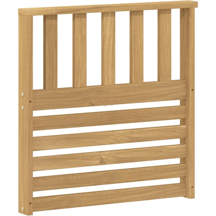 vidaXL Armlehnen Modul 2 stk. Weiß 60 x 6 x 61 cm Massivholz Akazie 901523 – Bild 4