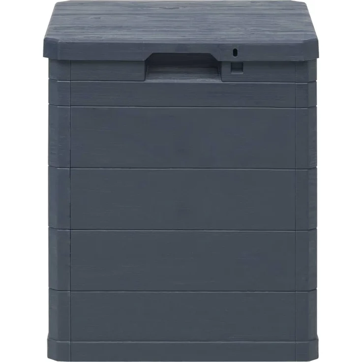 vidaXL Garten-Aufbewahrungsbox 90 L Anthrazit 45684 – Bild 3
