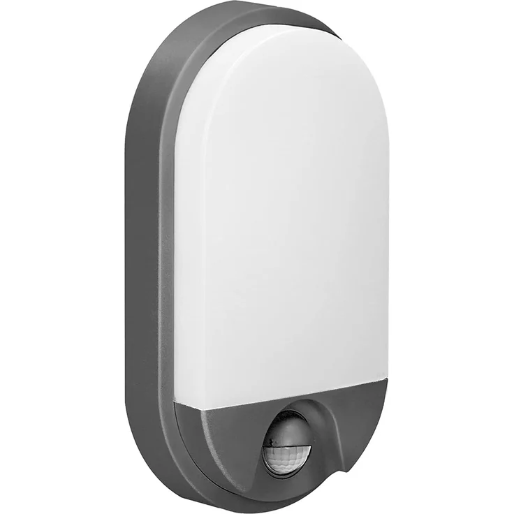 Orno NEFRYT LED Wandleuchte 15W Außenbereich mit Bewegungsmelder 1100lm IP54 4000K grau – Bild 1