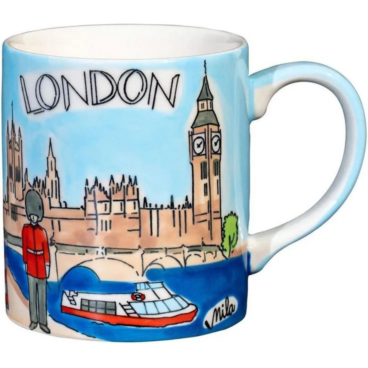 Mila Becher Mila Keramik Städte-Becher London, Keramik