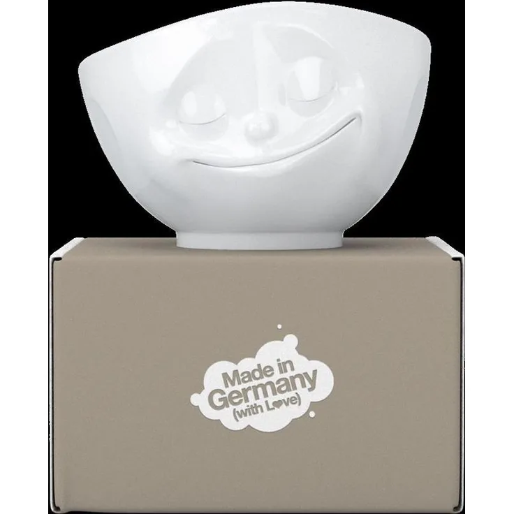 Fiftyeight Products Schale 1000 ml - glücklich weiß