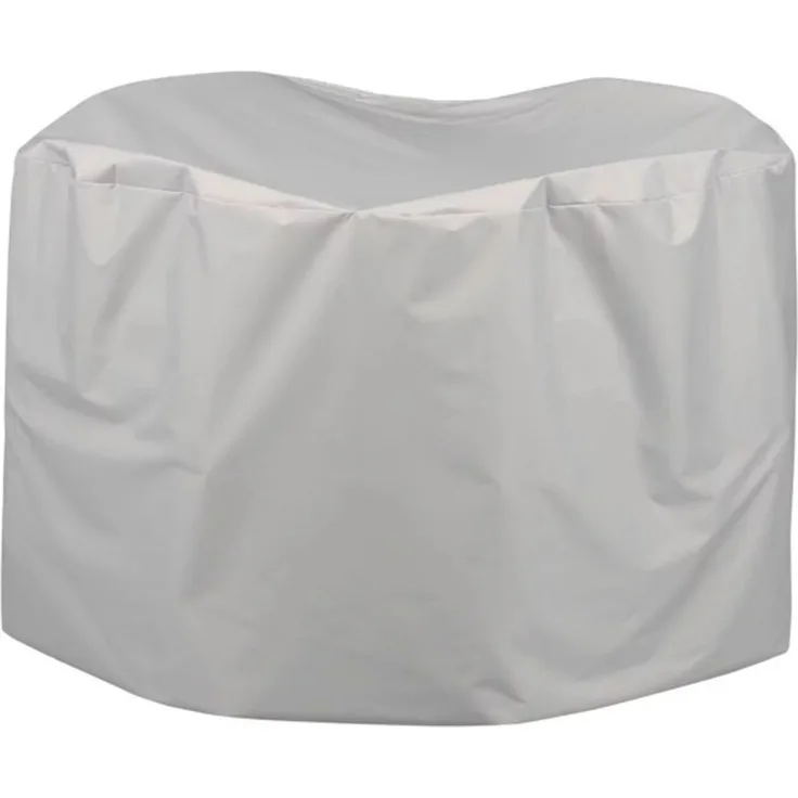 Kettler Abdeckhaube Sitzgruppe Tisch 120 cm + 4 Sessel im geklappten Zustand