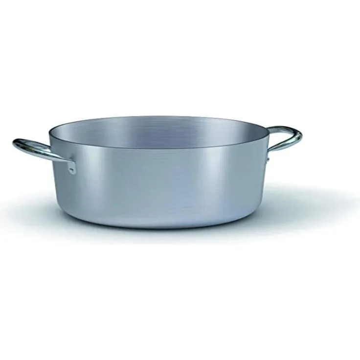 BALLARINI Profi Kasserolle Media mit 2 Griffen, Aluminium, Grau, 36. cm