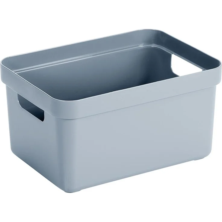 Sunware Aufbewahrungsbox Sigma Home 13 L blaugrau – Bild 1