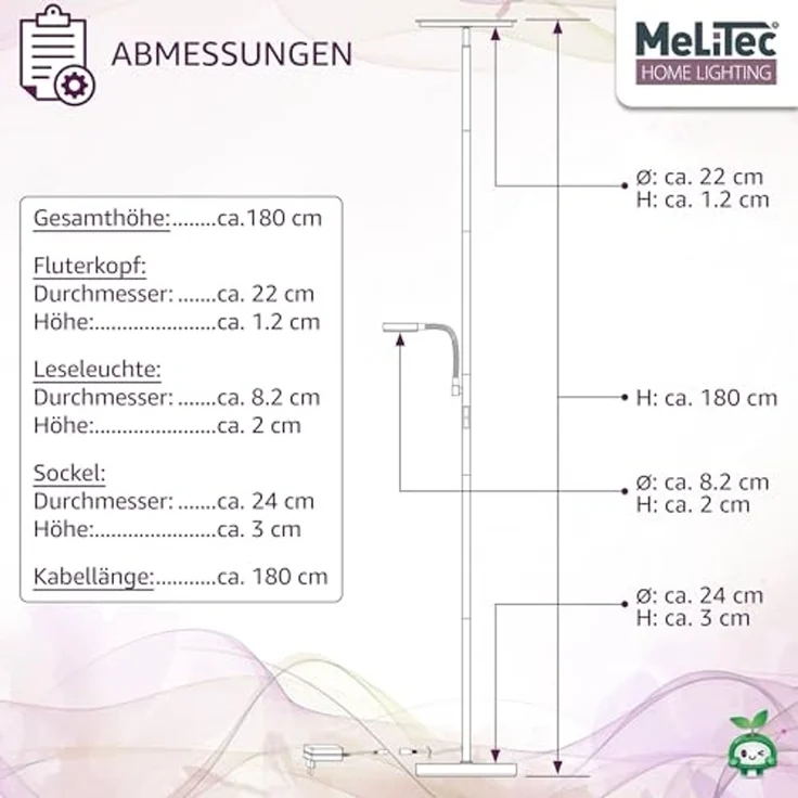 MeLiTec LED Stehlampe ST58 – Bild 6