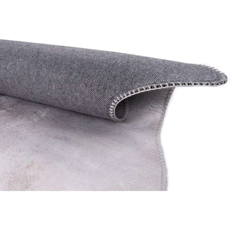 Gino Falcone Fellteppich Emilia, fellförmig, Höhe: 3 mm, Kunstfell, bedruckt, Kuhfell-Optik, ideal im Wohnzimmer & Schlafzimmer – Bild 3