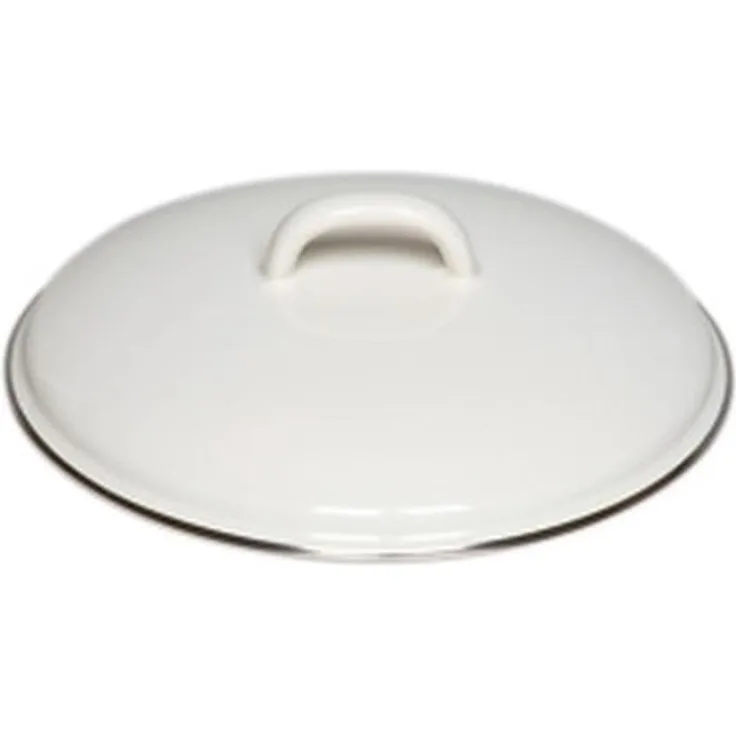 Riess WEISS Deckel mit Chromrand