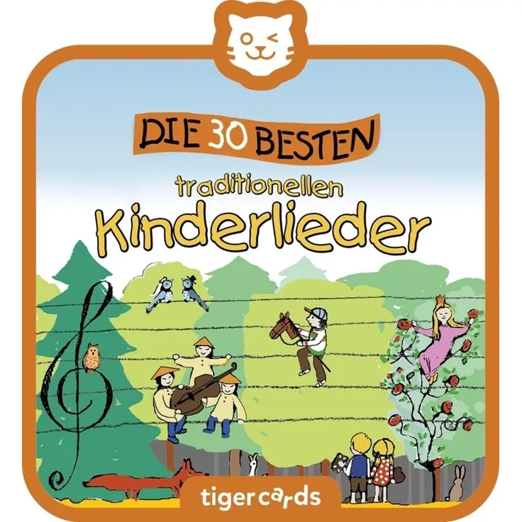 Tiger Media tigercard - Die 30 besten traditionellen Kinderlieder