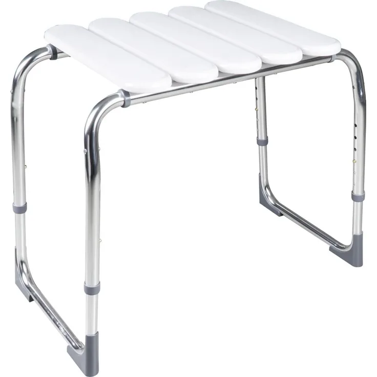 Ridder Badhocker Pro höhenverstellbar weiß