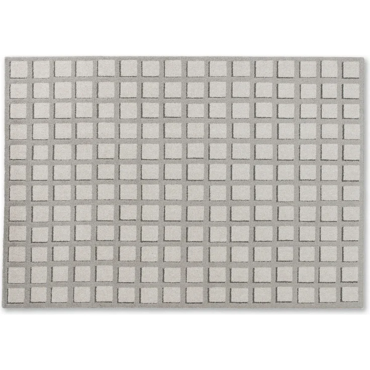 Schöner Wohnen Webteppich Uni, Grau, rechteckig 140x200 cm, pflegeleicht, für Fußbodenheizung geeignet