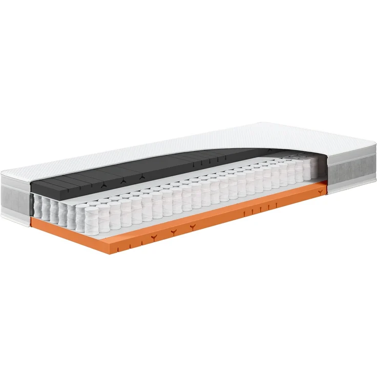 Hn8 Taschenfederkern-Matratze "Eco Spring Elite", H3/H4, 160 x 200 cm, Höhe: ca. 23 cm – Bild 1