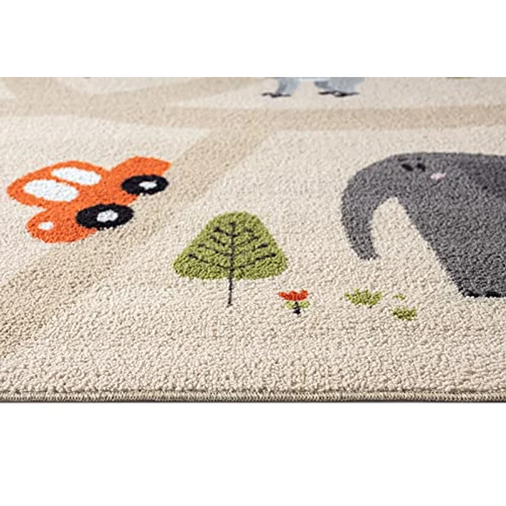 the carpet Teppich Happy Life round, rund, Höhe: 4 mm, Life Kinderzimmer Teppich Spielteppich pflegeleicht – Bild 4
