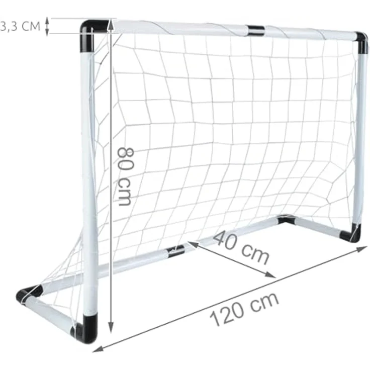 Trizand Fußballtor + grau + Pumpe 23459 – Bild 2