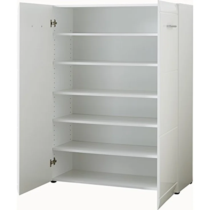 Germania 8713-84 GW-Adana Garderoben-Set, MDF, beschichtete Spanplatte, weiß, 36.00 x 150.00 x 197.00 cm – Bild 5