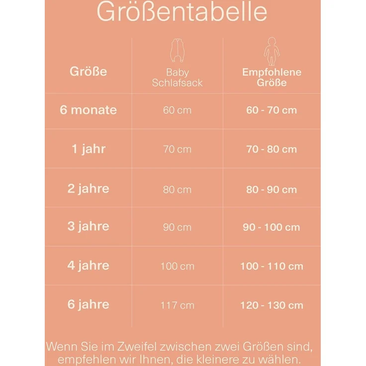 molis&co - Baby Schlafsack mit Füßen 2.5 TOG - Ganzjahres Schlafsack - Babyschlafsack mit Beinen - 100% Baumwolle (Oeko-TEX 100), Winterschlafsack Premium Qualität - White Lily (90 cm) – Bild 3