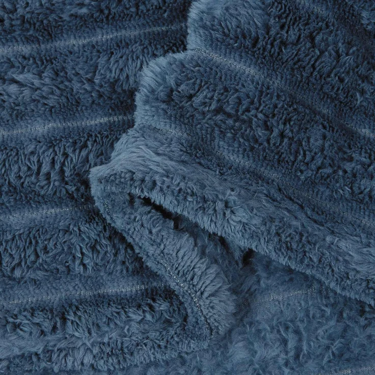 vidaXL Wohndecken 6 Stk. Marineblau 150 x 130 cm 2.85 Fleece 42016881 – Bild 7