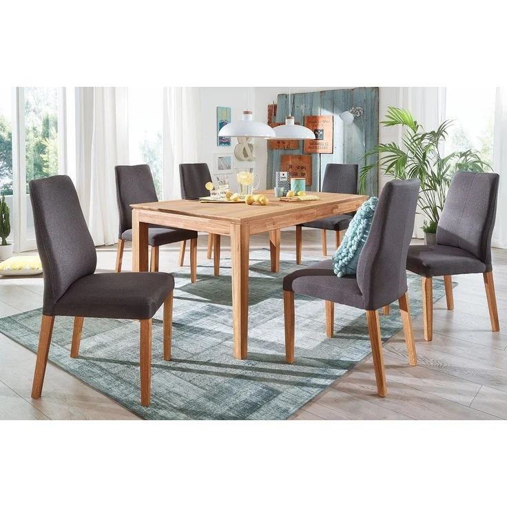 Ausziehtisch 180(240)x90cm "Bonn" Wildeiche massiv – Bild 2