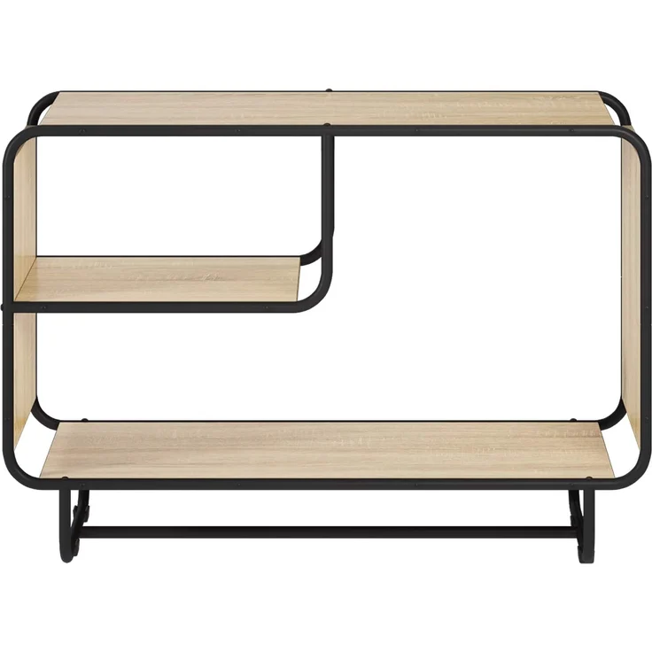 vidaXL Sideboard Sonoma-Eiche 93.5 x 37.5 x 64.5 cm Holzwerkstoff 8007943 – Bild 3