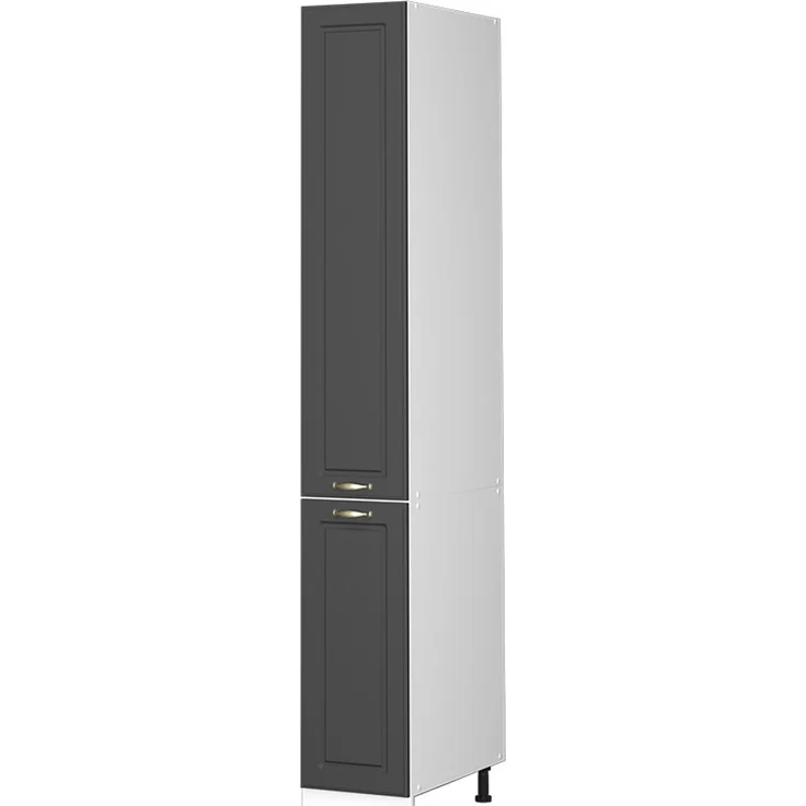 Badschrank Fame-Line Anthrazit-Gold 30 x 206.8 cm Vicco – Bild 1