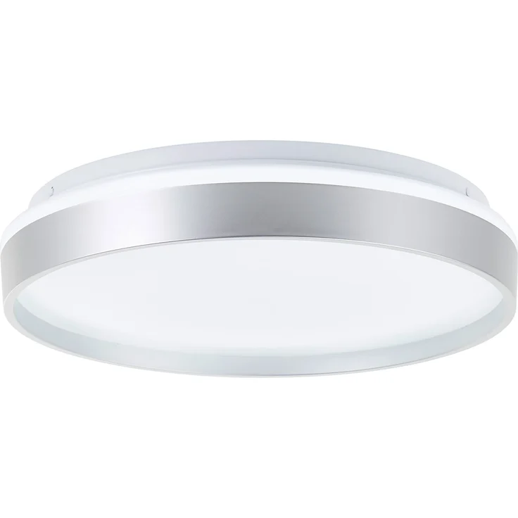 Brilliant LED Deckenleuchte Britt G80760/58 Flur, Küche, Wohnzimmer, Schlafzimmer, Arbeitszimmer Metall/Kunststoff Indoor Decke silber - LED fest integriert – Bild 6