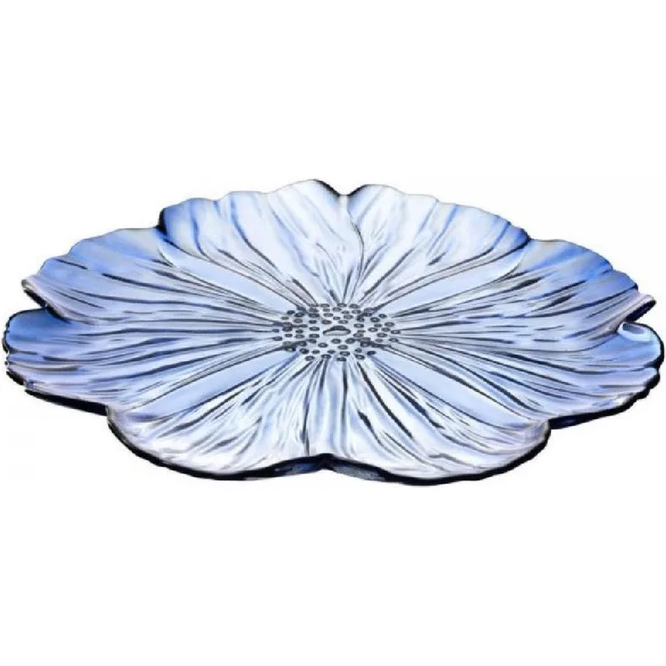 LEONARDO Teller Blume Luminosa Glas Lila (30cm) 029948